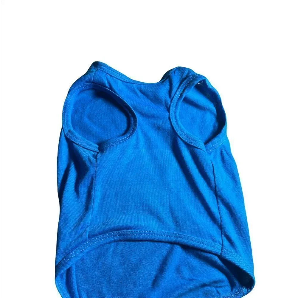 Hand Crafted Blue Dog Tshirt, Spoiled Rotton Dog Clothing, Funny Dog shirt‎